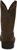 Back view of Justin Original Work Boots Mens Balusters Pullon Bay Gaucho ST
